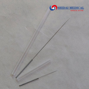 Aiguilles d'<span class=keywords><strong>acupuncture</strong></span> stériles réutilisables de classe II pour la pénétration à sec, produit pour massage corporel à domicile, marque SHIDAI MEDICAL, taille 1,5 cm - Product Image 4