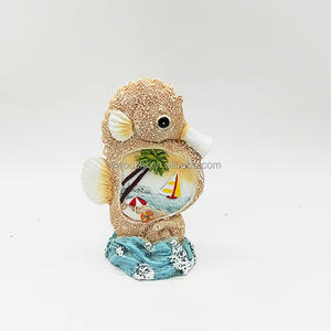 Bán Buôn Điêu Khắc Polyresin Bãi Biển Quà Tặng Lưu Niệm Thiết Kế Độc Đáo Tượng Rùa Thủ Công Bằng Nhựa Resin Hình Cá Heo Đại Dương Nhiệt Đới - Product Image 6