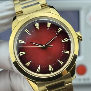Reloj Mecánico de Moda Retro para Hombre de Alta Calidad y Gran Venta, Movimiento 9015, Reloj de Lujo de Diseñador Dorado - Product Image 4