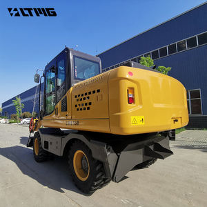 Ltmg China Nieuwe Goedkope Motor Aangedreven Graafmachine R 13.5 Ton 15 Ton 18ton Wielgraafmachine Met Brekende Hamer - Product Image 4