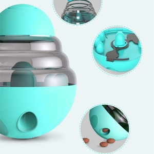 Juguete Interactivo para Perros y Animales Pequeños, Pelota Dispensadora de Golosinas, Comedero Lento - Product Image 3