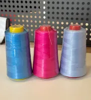 Fil à coudre 100 % polyester filé, 20/2, teint sur mesure, pour broderie au point de croix, tricot manuel, textile – Fournisseur direct usine