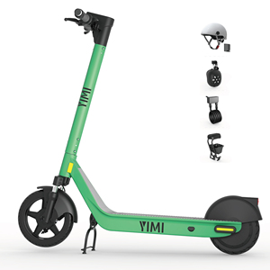 YIMI Scooter Eléctrico Comercial de Alquiler, Totalmente Impermeable, Flota Compartida, 60 km de Autonomía, 4G IOT, Desbloqueo por QR, Batería Intercambiable, Luz con Certificación E-Mark, YIMI Plus - Product Image 2