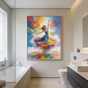 <span class=keywords><strong>Tableau</strong></span> mural en toile d'huile sur bois fait main, peinture numérique originale moderne et minimaliste pour salon, décoration intérieure, <span class=keywords><strong>tableau</strong></span> mural <span class=keywords><strong>pas</strong></span> <span class=keywords><strong>cher</strong></span> - Product Image 2