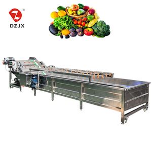 เครื่องทำความสะอาดผักหัวโตแบบอัตโนมัติเต็มรูปแบบ DZJX สำหรับหัวไชเท้า/รัมบูตัน/ผลไม้ทะเล/ซีบัคธอร์น สำหรับการค้า - Product Image 2