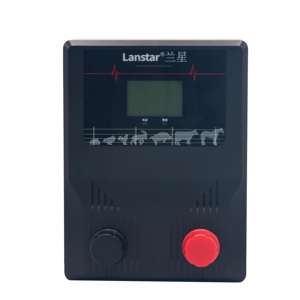 Cerca Eléctrica Lanstar LX-PX050S 1.0J Impermeable de 12KV con Pantalla LED, para Granjas, Enrejados y Puertas, 8KM, Marco de Plástico de 3 pies, Fácil de Instalar - Product Image 1