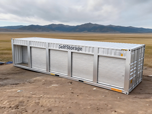 Conteneurs <span class=keywords><strong>de</strong></span> stockage en gros 20 pieds 40 pieds Unités en acier résistantes aux intempéries avec étagères Prêtes pour l'activité <span class=keywords><strong>de</strong></span> <span class=keywords><strong>location</strong></span> - Product Image 3