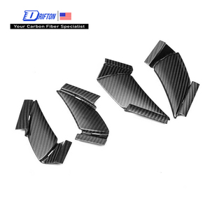 Inserts de ventilation de pare-chocs avant en fibre de carbone visible pour McLaren Artura 2023+ - Product Image 1