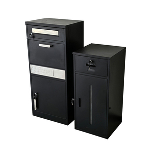 Cassa Postale Nera Zincata Simile a Icon, Dimensioni Personalizzabili, Semplice, Liscia, Fatta a Mano - Product Image 5