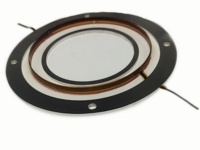 76mm 3 pouces Tweeter pièces de rechange en aluminium diaphragme titane Compression pilote pièces de rechange de haute qualité
