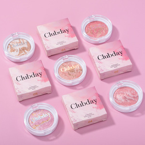 บลัชออนเนื้อฝุ่นมุกประกายละเอียดสีนู้ดธรรมชาติ  ไฮไลท์เตอร์และคอนทัวร์ริ่งลายหินอ่อนสีชมพูอ่อน - Product Image 4