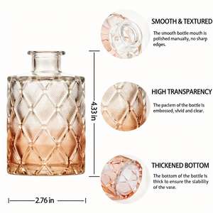 Gran oferta, jarrones de cristal artísticos cilíndricos Vintage nórdicos modernos, resistentes a los arañazos hidropónicos, marca de Capot ecológica para - Product Image 4