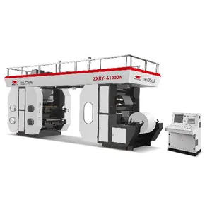 Vendita macchina da stampa flessografica ad alta velocità a 6 colori Flex macchina da stampa a 6 colori prezzo
