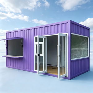 Conteneurs de <span class=keywords><strong>restaurant</strong></span> préfabriqués de 20 pieds à assemblage rapide pour les stands de restauration en centre commercial - Product Image 1