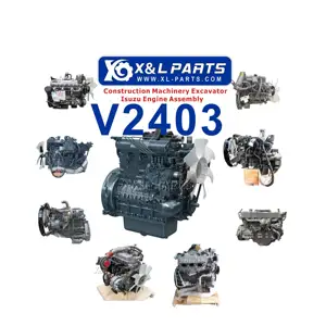X & L TEILE Original neue Bagger teile Diesel V2403 V2403T Motor baugruppe Für Kubota V2403 V3600 Motor