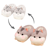 OEM ODM Kawaii Winter Cute Plush Slippers Toys Custom PP Cotton Nylon Eco-friendly Unisex