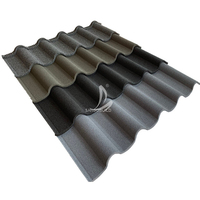 Types de tuiles de toit en métal, tuiles de toit revêtues de pierre, prix d'usine