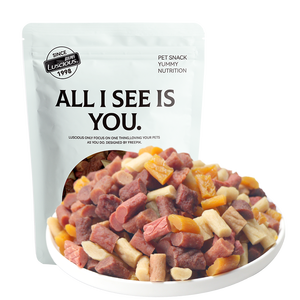 Пять видов мясных кусков, корм для собак, различные источники мяса, витамины, рыбий жир, дрессировочная награда, закуска для собак, рисовые лакомства - Product Image 1