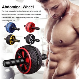 Gym Fitness Accessories <strong>Abs</strong> Roller Wheels No Noise Abdominal Wheel <strong>Abs</strong> Roller Stretch Trainer for Arm Waist Leg <strong>Exercise</strong> - Product Image 2