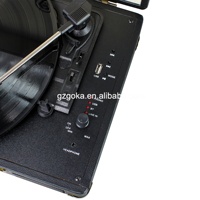 Vinyle rétro Programmable Double platine CD enregistrement cassette lecteur radio portable