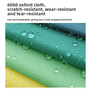 <span class=keywords><strong>Chaise</strong></span> de camping pliable <span class=keywords><strong>avec</strong></span> <span class=keywords><strong>auvent</strong></span>, mobilier d'extérieur en tissu Oxford - Product Image 4