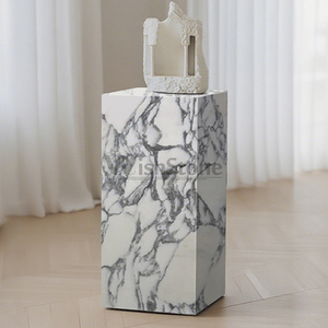 Piedra Natural Elegante, de Alta Gama, Atmosférica, Tamaño Personalizado, Adecuada para Decoración de Interiores, <span class=keywords><strong>Bulgari</strong></span> Blanca - Product Image 3