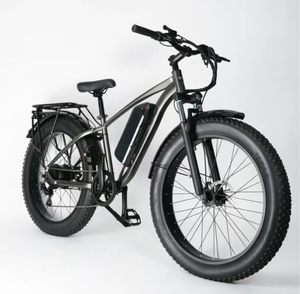 Vélo électrique tout-terrain et urbain avec pneus 26*4 pouces, batterie au lithium 48V13AH et moteur brushless 500W – Entrepôt Brésil - Product Image 4