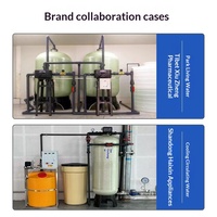 Adoucisseur d'eau industriel grande capacité 220V pour eau de puits et filtration souterraine, élimine sédiments et tartre, adoucit l'eau dure