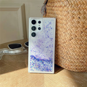 Funda transparente luminosa con arena movediza brillante nocturna para <span class=keywords><strong>Samsung</strong></span> <span class=keywords><strong>Galaxy</strong></span> S23 S22 S21 Ultra Plus S20 FE A71 A54 A52 A53 A13 A12 A51 - Product Image 5