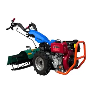 Nouveau design 4wd machine motoculteur désherbeur cultivateurs de jardin diesel/essence motoculteur à vendre