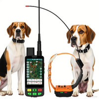 ESEEK Professioneller GPS-Tracker für Hunde: 15 km VHF + 4G Dual-Netzwerk & Echtzeit-Haltungs-/Geschwindigkeitsüberwachungssystem für 20 Hunde