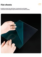Plaque acrylique transparente écologique résistante aux UV, épaisseur personnalisable de 1 à 50 mm, certifiée ROHS, découpe sur mesure