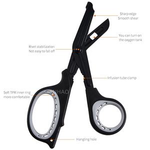 Desain baru 7.5 inci EMT EDC gunting Trauma ergonomis pegangan nyaman pegangan Multi Warna gunting perban pertolongan pertama perawatan medis - Product Image 4