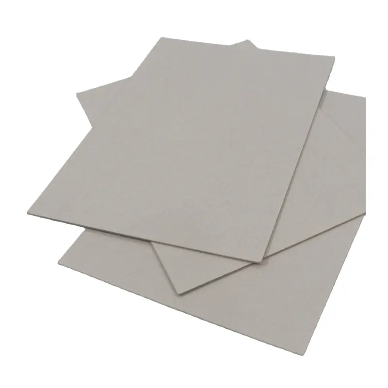 Серая бумажная доска, серая чиповая доска, серая книжная обвязочная доска 0,3-3 мм для упаковки коробки