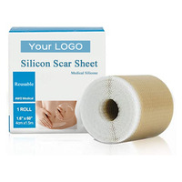 Patch en silicone imperméable personnalisable pour enlever les cicatrices et les vergetures pour enlever les tatouages