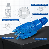 Foret pilote Drillsoltek HDD à connexion directe, type griffe d'aigle, pour forage directionnel horizontal