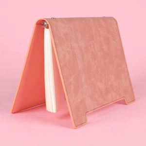 PU Cover Refillable Custom Printed <b>Ring</b> <b>Binder</b> A5 Leather Journal Diary Notebook Pen Insert Position Gift Paper 80 Sheets - Product Image 3
