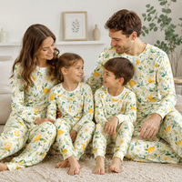 Ensemble de pyjamas assortis pour la famille, tenues assorties mère père enfants, pyjamas pour bébé fille