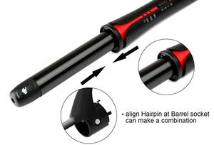 <span class=keywords><strong>Fer</strong></span> à cheveux électrique à <span class=keywords><strong>bon</strong></span> usage pour friser les cheveux Styler Peigne 3 en 1 Peigne à air chaud Brosse à bigoudi automatique - Product Image 3