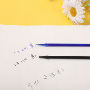 قلم جل سائل أزرق أزرق شعار مخصص رأس إبرة بلاستيكية قابلة للمسح والترقيات - Product Image 3