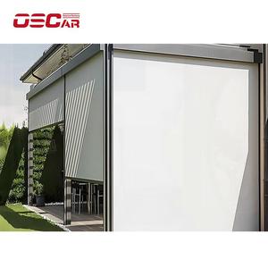 ม่านบังตาม้วนเก็บได้ปรับแต่งได้ประตูตาข่ายทนทานหน้าต่างลานบ้านสำนักงาน - Product Image 1