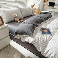 Drap de lit en polyester vente en gros ensembles de housses de couette bon marché linge de lit personnalisé ensemble de literie housse de couette ensemble de luxe