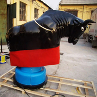 Populaire acheter taureau mécanique rodéo adulte équitation machine extérieure mini taureau mécanique