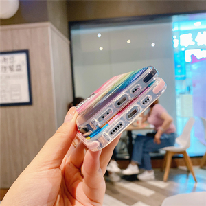 Funda de teléfono de TPU con impresión de cámara personalizada, cubierta a prueba de <span class=keywords><strong>golpes</strong></span> de doble Color para IPhone 12 6,<span class=keywords><strong>7</strong></span> - Product Image 4