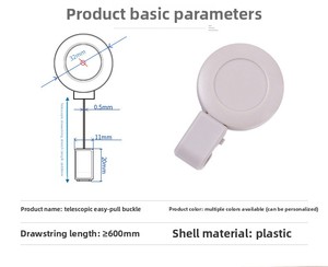 Practical and Stylish Retractable Keychain <b>Badge</b> <b>Clip</b> with Smooth Scroll Action for <b>Badges</b> and Pins - Product Image 4
