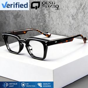 Gafas de <span class=keywords><strong>presbicia</strong></span> de buena calidad con bloqueo de luz azul <span class=keywords><strong>para</strong></span> lectura diaria, montura cuadrada color caparazón de tortuga, dioptrías +0.50 +1.25 - Product Image 1
