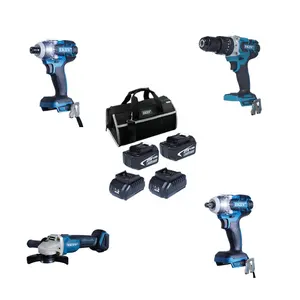 Offerta di prezzi abbordabili acquista 5 prendi 3 gratis per i nuovi utensili elettrici da 20 v kit combo Max litio SET 4 utensili