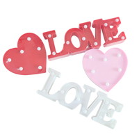 Enseigne Lumineuse LED Néon Créative Cœur LOVE, Décoration de Fête de Mariage, Lampe Néon pour Saint-Valentin, Anniversaire, Décoration d'Intérieur, Veilleuse