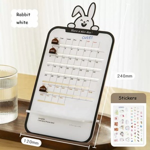 Lịch Acrylic Để Bàn Thủ Công Thiết Kế Dễ Thương Hàng Mới Về 2023 Lịch Vạn Niên Trong Suốt Đa Chức Năng - Product Image 1
