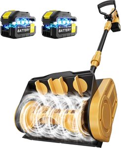 Machine à déneiger électrique 20V, 12 pouces, moteur sans balais 1000W, kit LED de qualité commerciale, vente en gros - Product Image 1